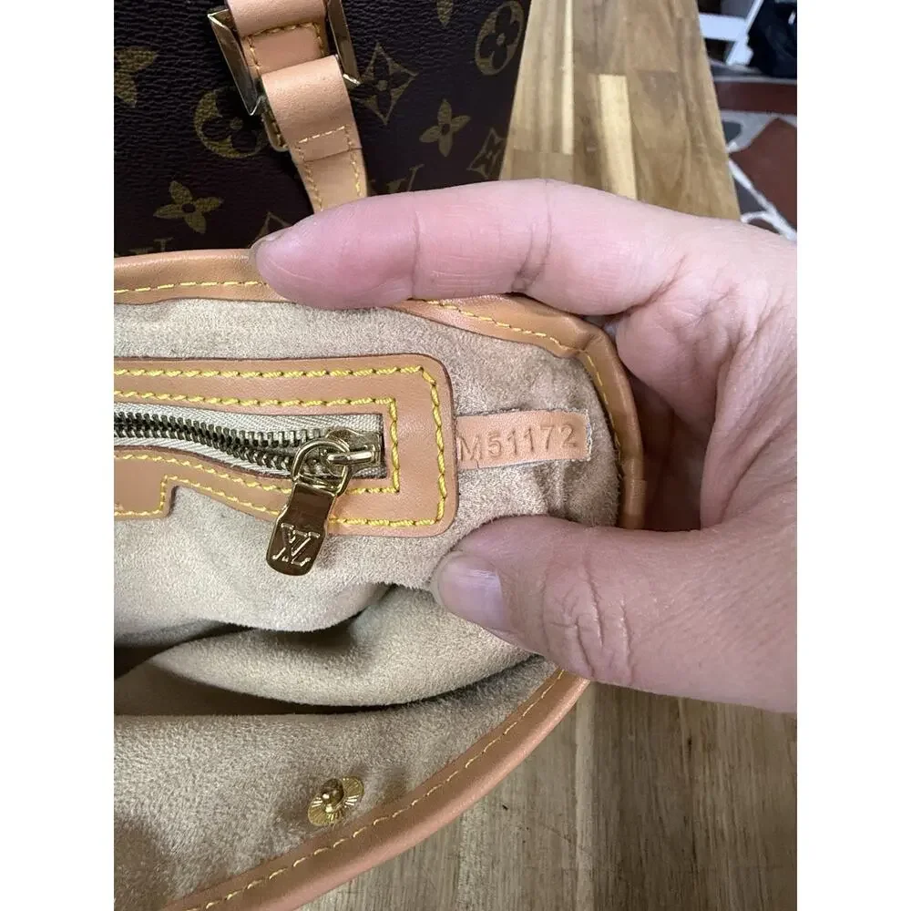 Louis Vuitton Mini Bucket Monogram Canvas Authentic Pre-Owned